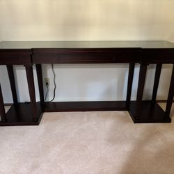 PENDING- Long Wood Sideboard/table.