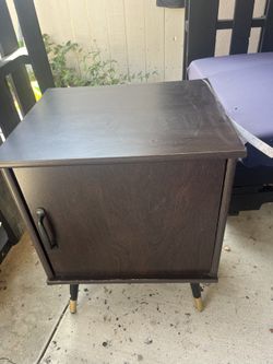 Bedroom Nightstand Brown