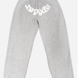 Grey sp5der sweats