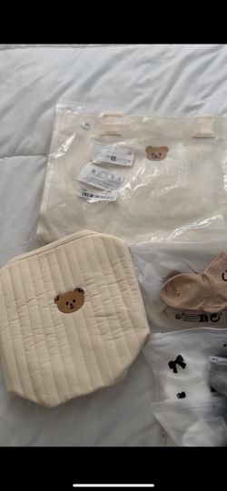 Baby New Socks/diaperbag/sleepers