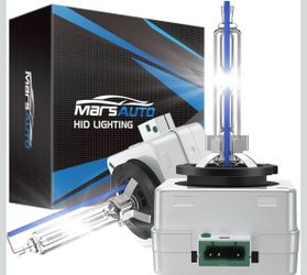 Marsauto D3S HID Xenon Headlight Bulbs 6000K Cold White Pack of 2 New Sealed
