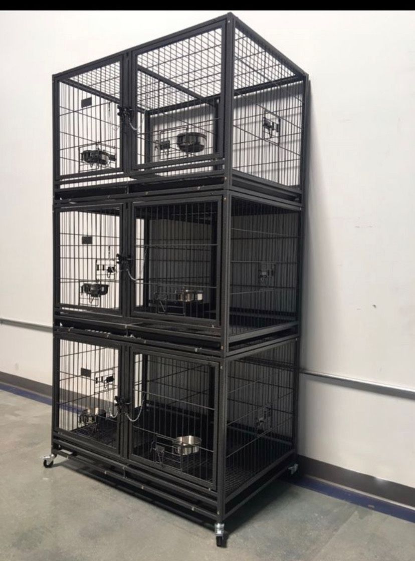 3 Tier Dog Kennels