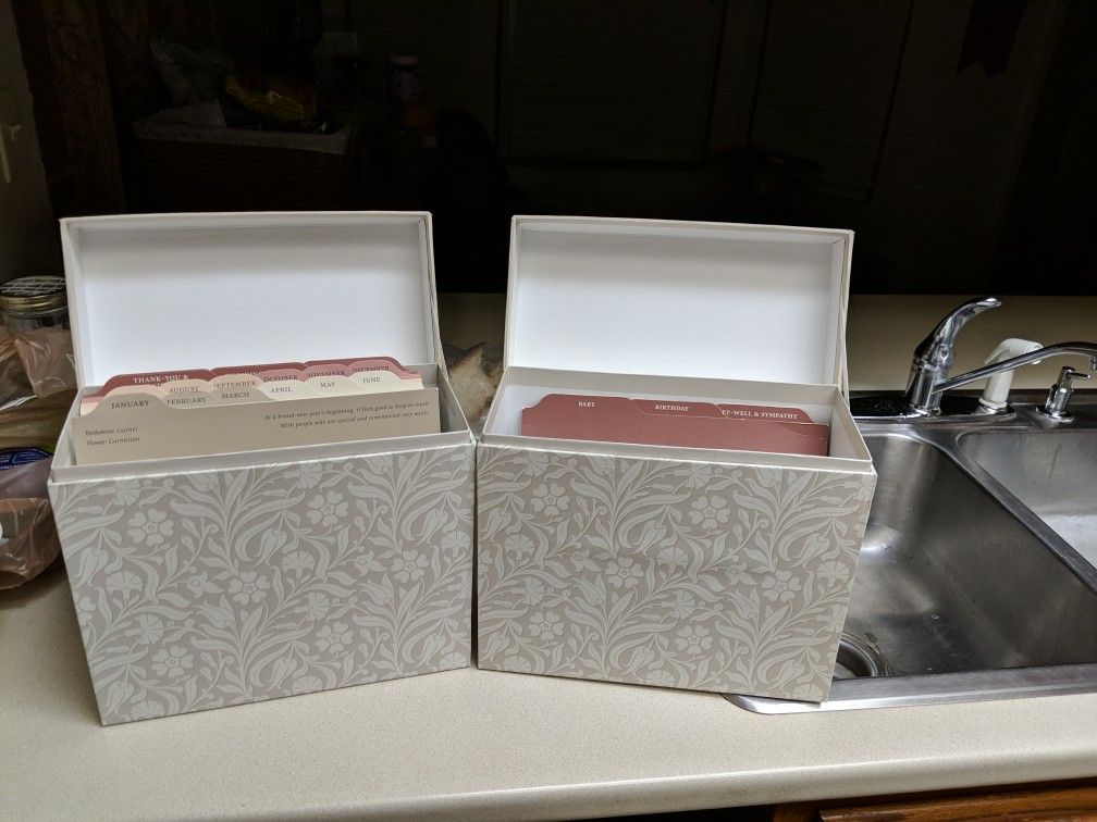 Hallmark Card Storage Organizers