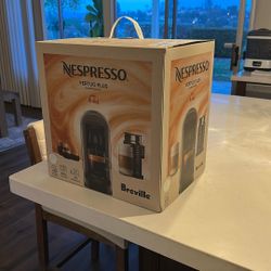 Nespresso VertuoPlus bundle with Aeroccino frother