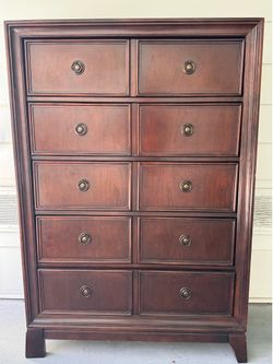 Five drawer dresser
