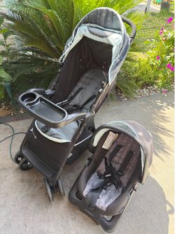 Cosco car seat + stroller