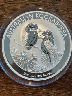 2013 Australia 10 oz Silver Kookaburra – Perth Mint