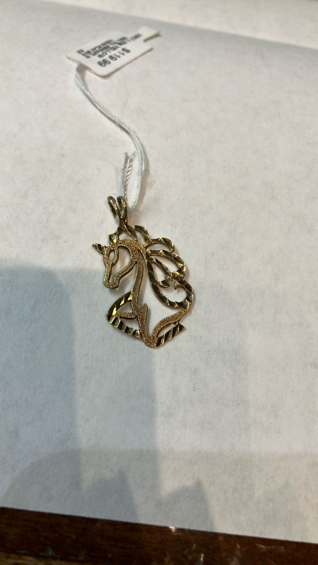 10k Gold Pendant #108889-1 MJ