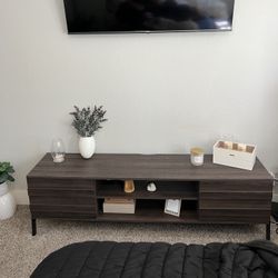 Brown Stand Tv $65