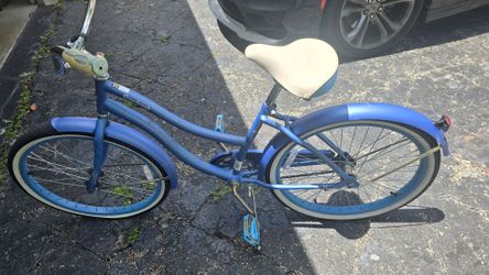 Huffy cranbrook 24" women's bike blue