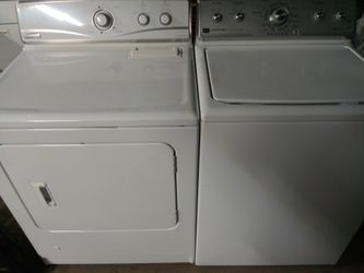 Maytag set washer and gas dryer they both work great
