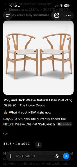 Poly&Bark Chairs