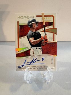 2026 Immaculate Collection - Luis Hernandez #IM-LH Gold /10 💥Bookend💥 (Z)