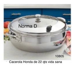 Cacerola De 22 Qts Vida Sana 5 Ply Nueva En Su Caja 🌺 Princess House 🌺