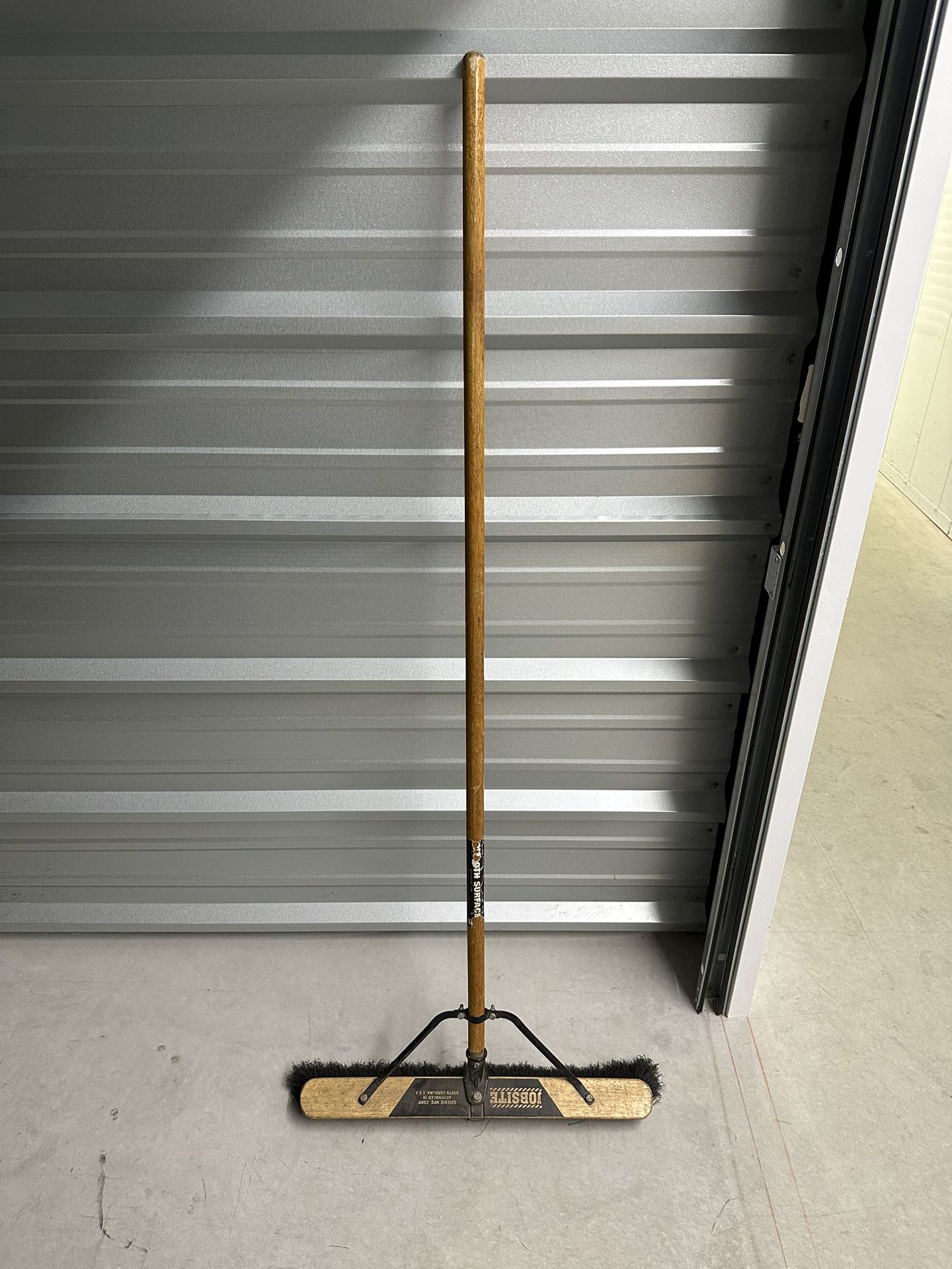Quickie Jobsite 24 in Smooth Surface Push Broom