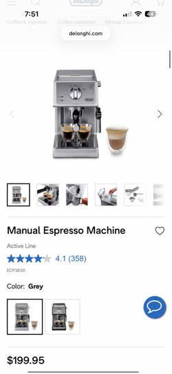 Delonghi ECP3630 Espresso Machine
