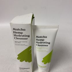 KraveBeauty Matcha Hemp Hydrating Cleanser Daily Gentle Non-Stripping Face Wash