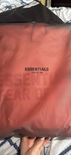Essentials Hoodie 2026 Edition / Coral SZ XL