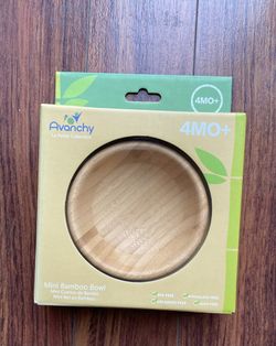 Avanchy Bamboo Baby Bowl