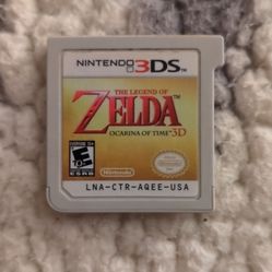 The Legend of Zelda: Ocarina of Time 3D Game Card (3DS)