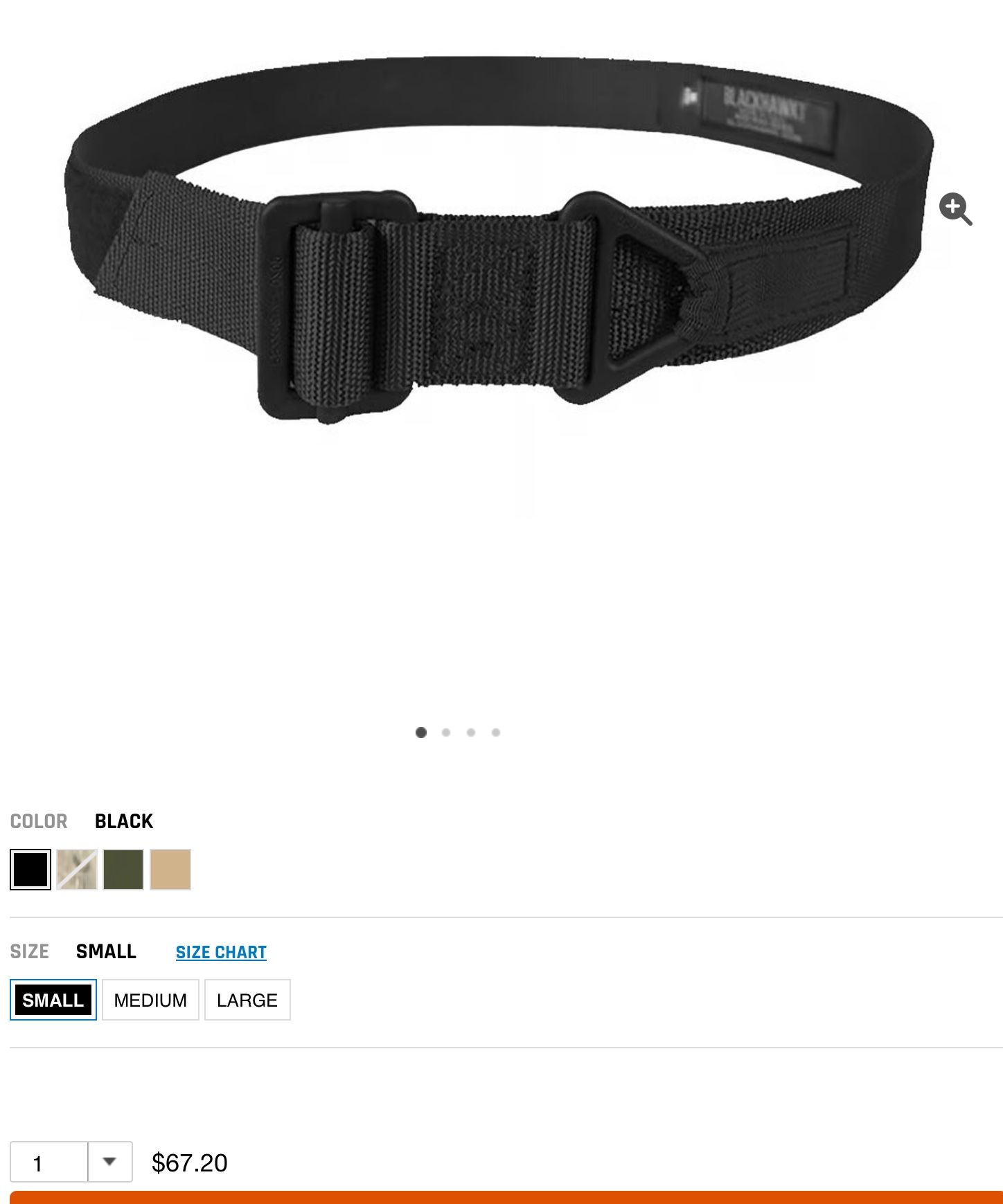 Heavy Duty BlackHawk Rigger's Belts (S)