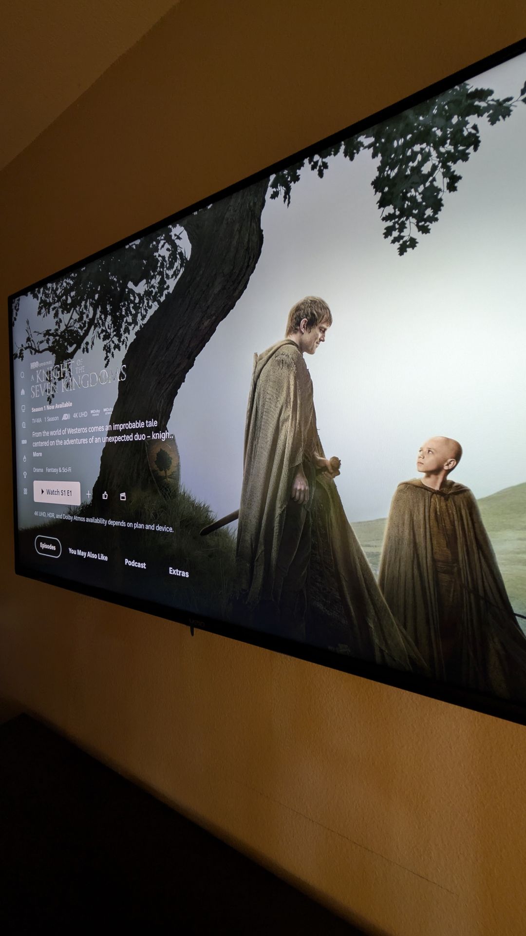 50" VIZIO Smart TV with Remote and Wall Mount