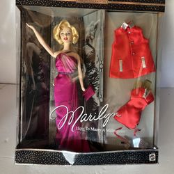 Barbie Doll Collectors Edition Marilyn Monroe How to Marry a Millionaire 2001  Never opened 