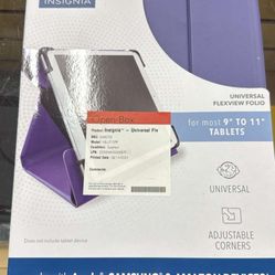 Insignia Universal FlexView Folio Case for most 9" to 11" tablets  $25