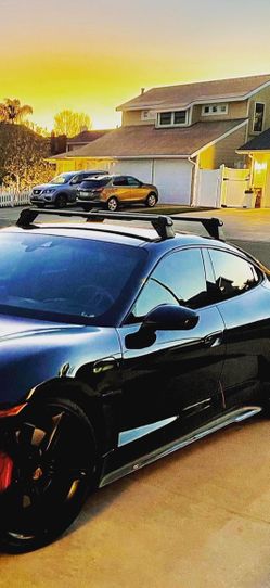 Porsche Taycan utility rack