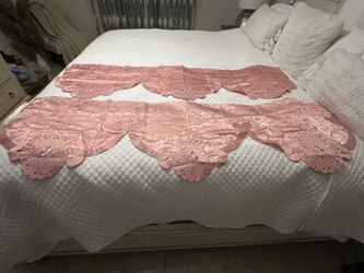 Pink Valance (58x17) $20.00 for both