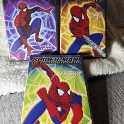 Lot Of 3 Spider-Man: The New Animated Series DVDs