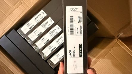 IKEA lack floating shelves