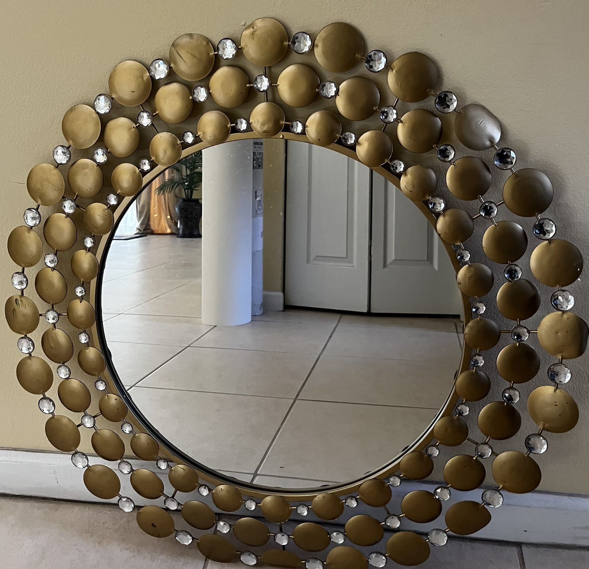 Gold Mirror Decor