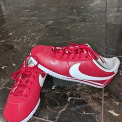 Red Nike Cortez 5Y=6.5 Women's Shoes