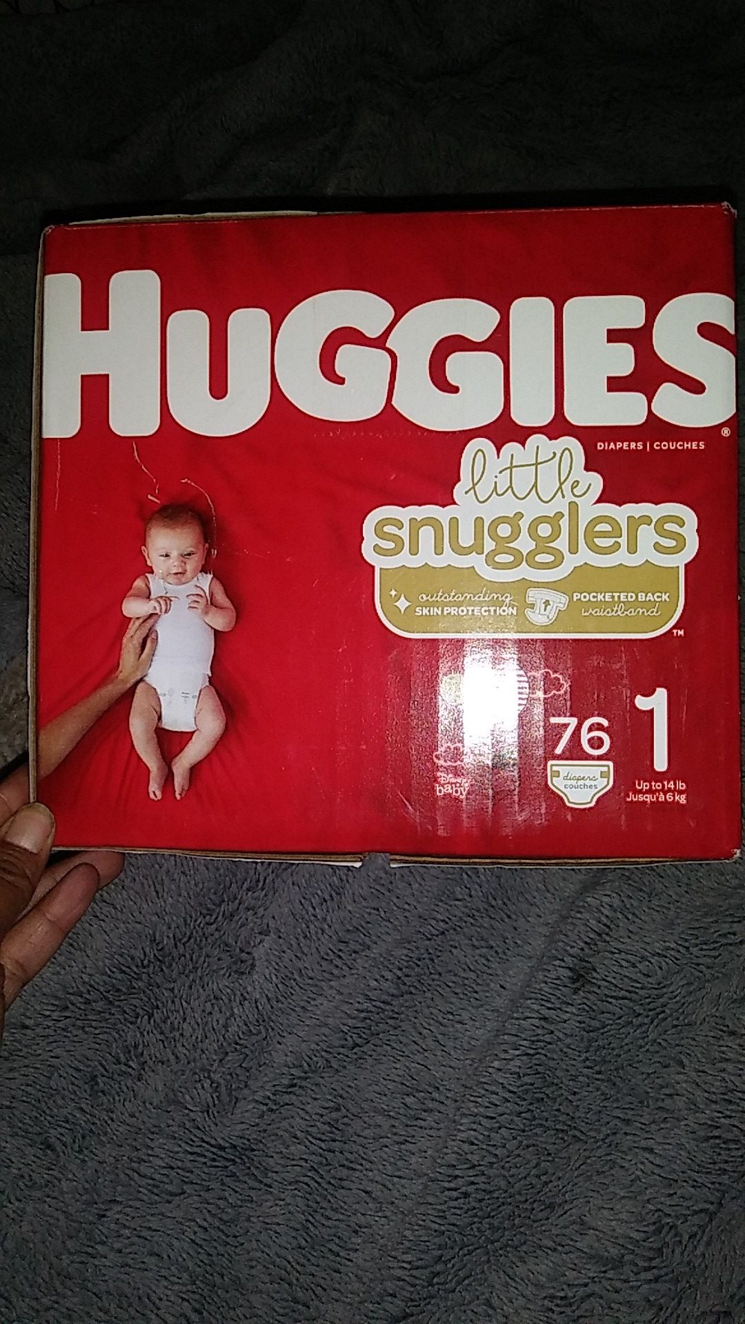 Pampers and huggies both size 1 dipars