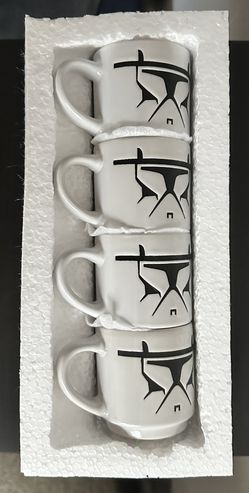 Star Wars Celebration Anaheim 2022 Clone Espresso Cups Mugs - Set Of 4 for  Sale in Kissimmee, FL - OfferUp