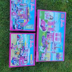 Girls Barbie Building Blocks Like Lego 💚 
