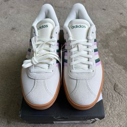 Adidas VL Court Bold “Off White Collegiate Green Bliss Lilac”