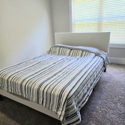 Mattress With Bed Frame (No Box Spring Needed) 