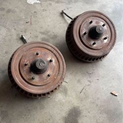 1972 Chevy Nova Drum Brakes And Spindles