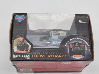 Blue Hat Toy Co Micro Hovercraft Infrared RC Remote Control 2010 Blue 1637493