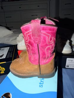 Hard toe Baby boots