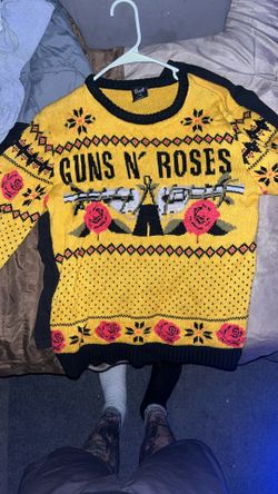 Guns N Roses “ugly Christmas Sweater” LARGE
