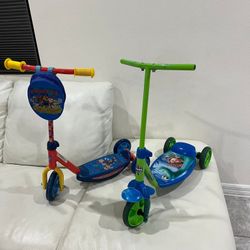 Kids toys PlayWheels Paw Patrol 3-Wheel Scooter, good dinosaur / patinetas Niños $10 Cada Una