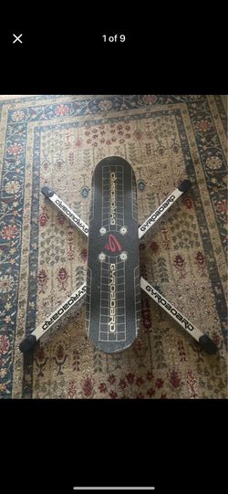 Gyroboard Pro Perfomance Balance Trainer Board model SBD-BL2 equipped with a skateboard style deck.