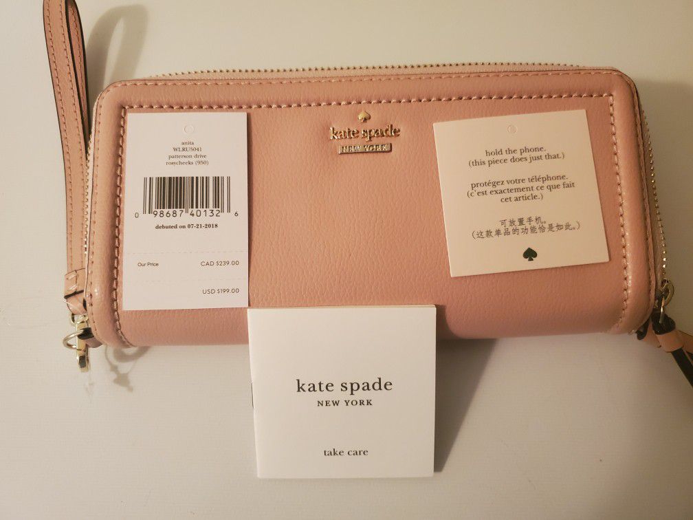 Pink Kate Spade Wallet