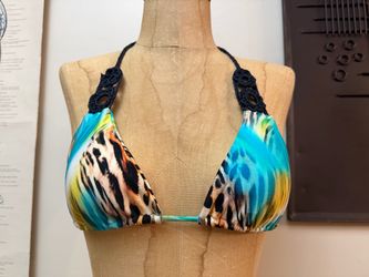 New LULI FAMA Designer Bikini Top Size XS