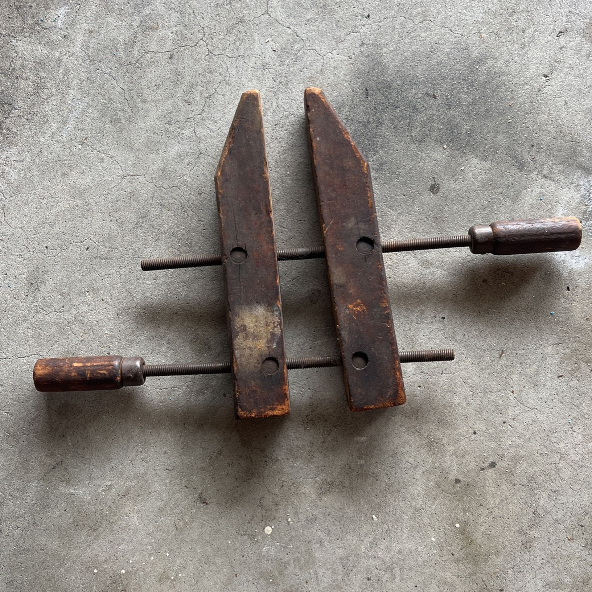 Antique Wood Clamp