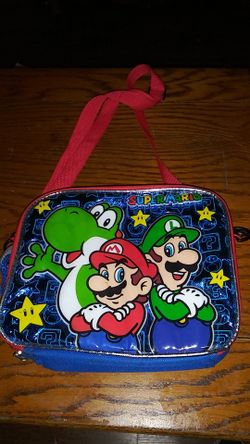 Super Mario lunch bag