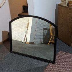 Antique Wooden Mirror